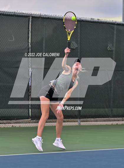 Thumbnail 3 in Peaster vs Wall (UIL 3A Girls Doubles State Finals) photogallery.