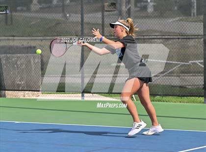 Thumbnail 1 in Peaster vs Wall (UIL 3A Girls Doubles State Finals) photogallery.