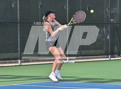 Thumbnail 1 in Peaster vs Wall (UIL 3A Girls Doubles State Finals) photogallery.