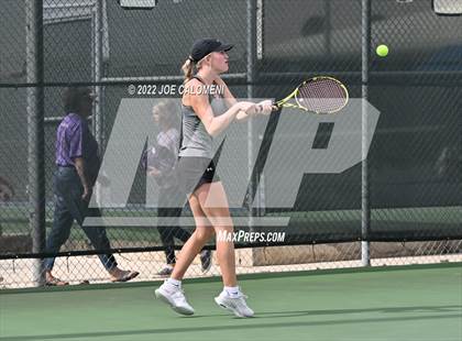 Thumbnail 3 in Peaster vs Wall (UIL 3A Girls Doubles State Finals) photogallery.