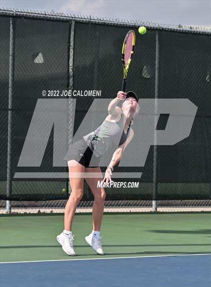 Thumbnail 3 in Peaster vs Wall (UIL 3A Girls Doubles State Finals) photogallery.