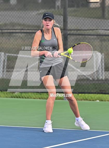 Thumbnail 1 in Peaster vs Wall (UIL 3A Girls Doubles State Finals) photogallery.