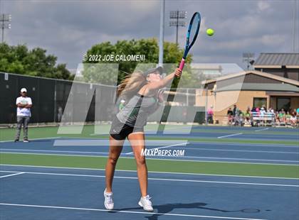 Thumbnail 1 in Peaster vs Wall (UIL 3A Girls Doubles State Finals) photogallery.