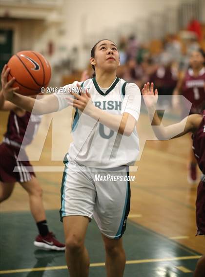 Thumbnail 2 in Eastside College Prep vs. Sacred Heart Cathedral Preparatory (Elite is Earned Showcase) photogallery.