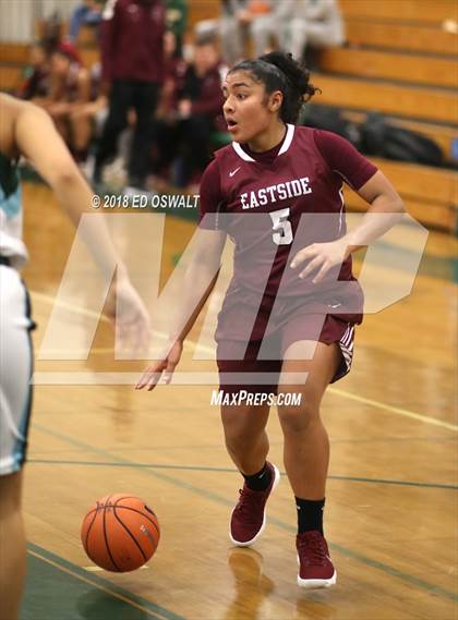 Thumbnail 3 in Eastside College Prep vs. Sacred Heart Cathedral Preparatory (Elite is Earned Showcase) photogallery.