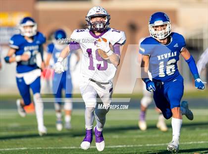 Thumbnail 3 in Wilmington @ Newman Central Catholic (IHSA 2A Second Round Playoff) photogallery.