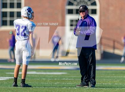 Thumbnail 3 in Wilmington @ Newman Central Catholic (IHSA 2A Second Round Playoff) photogallery.