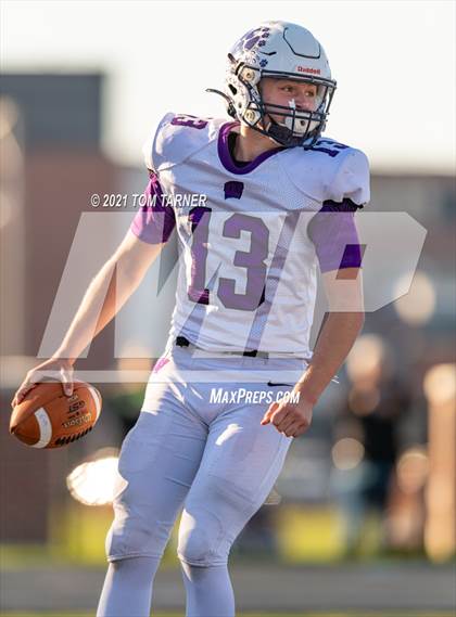 Thumbnail 3 in Wilmington @ Newman Central Catholic (IHSA 2A Second Round Playoff) photogallery.