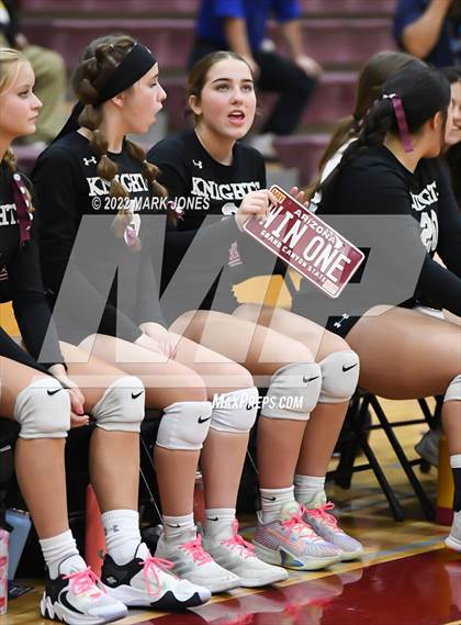 Thumbnail 3 in St. Johns vs.Trivium Prep (AIA 2A Semifinal) photogallery.