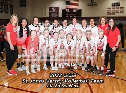 Thumbnail 3 in St. Johns vs.Trivium Prep (AIA 2A Semifinal) photogallery.