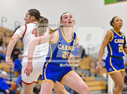 Thumbnail 2 in Carmel vs Fishers (IHSAA 4A Section 8 Round 1) photogallery.