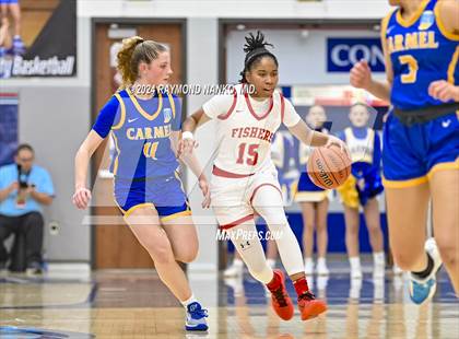 Thumbnail 3 in Carmel vs Fishers (IHSAA 4A Section 8 Round 1) photogallery.