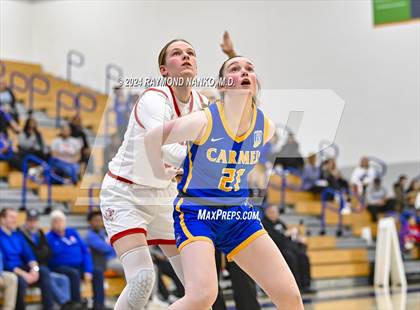 Thumbnail 2 in Carmel vs Fishers (IHSAA 4A Section 8 Round 1) photogallery.