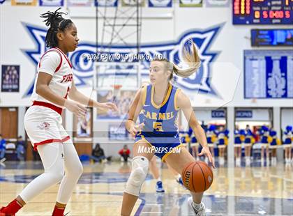 Thumbnail 3 in Carmel vs Fishers (IHSAA 4A Section 8 Round 1) photogallery.