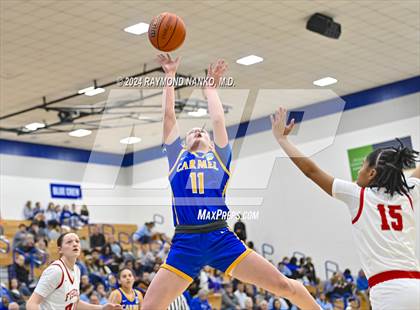 Thumbnail 2 in Carmel vs Fishers (IHSAA 4A Section 8 Round 1) photogallery.