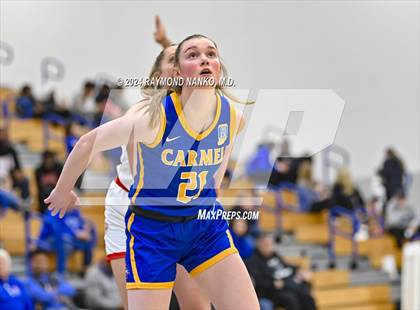 Thumbnail 2 in Carmel vs Fishers (IHSAA 4A Section 8 Round 1) photogallery.