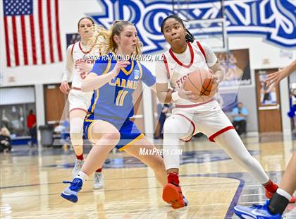 Thumbnail 1 in Carmel vs Fishers (IHSAA 4A Section 8 Round 1) photogallery.