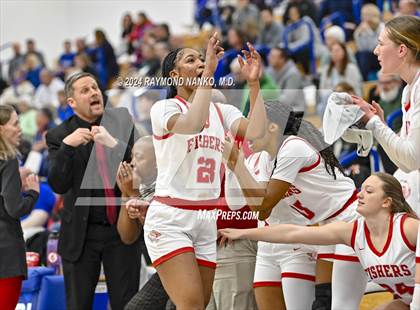 Thumbnail 1 in Carmel vs Fishers (IHSAA 4A Section 8 Round 1) photogallery.