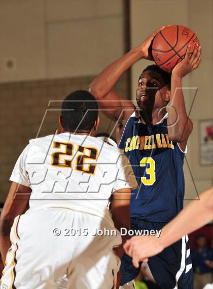 Thumbnail 3 in Campbell Hall vs. Crespi (CIF SoCal Regional D4 Final) photogallery.