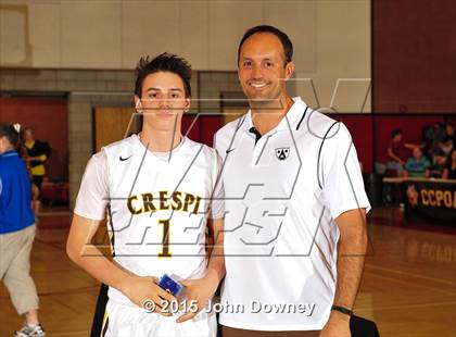 Thumbnail 2 in Campbell Hall vs. Crespi (CIF SoCal Regional D4 Final) photogallery.