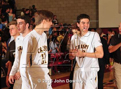Thumbnail 2 in Campbell Hall vs. Crespi (CIF SoCal Regional D4 Final) photogallery.