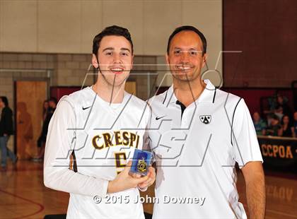 Thumbnail 1 in Campbell Hall vs. Crespi (CIF SoCal Regional D4 Final) photogallery.