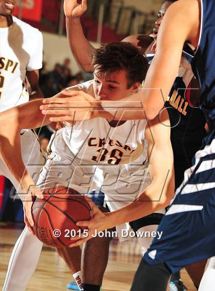 Thumbnail 3 in Campbell Hall vs. Crespi (CIF SoCal Regional D4 Final) photogallery.