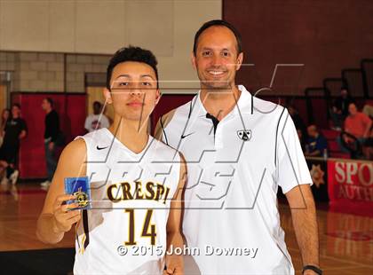 Thumbnail 3 in Campbell Hall vs. Crespi (CIF SoCal Regional D4 Final) photogallery.
