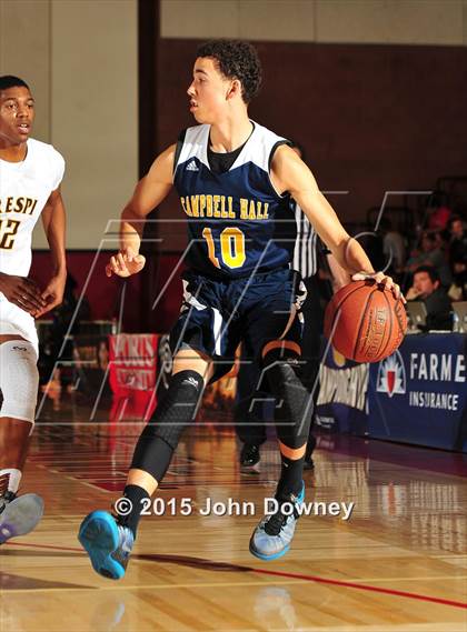 Thumbnail 3 in Campbell Hall vs. Crespi (CIF SoCal Regional D4 Final) photogallery.