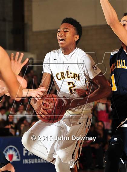 Thumbnail 1 in Campbell Hall vs. Crespi (CIF SoCal Regional D4 Final) photogallery.
