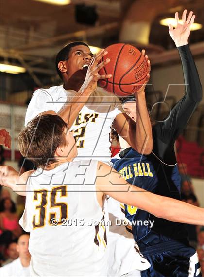 Thumbnail 3 in Campbell Hall vs. Crespi (CIF SoCal Regional D4 Final) photogallery.