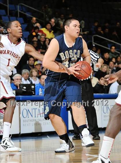 Thumbnail 3 in Alemany vs. St. John Bosco (CIF D3 SoCal Regional Final) photogallery.