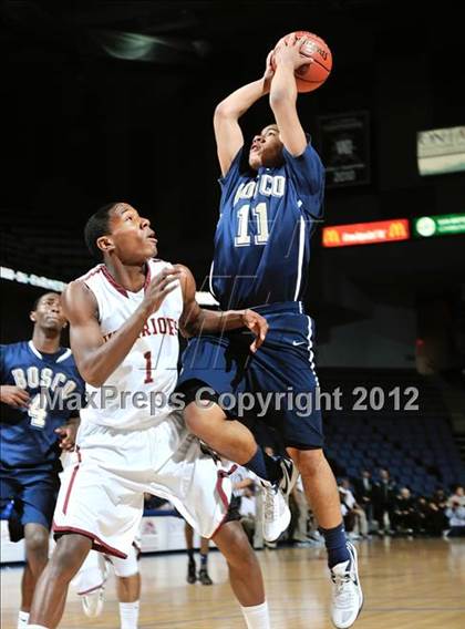 Thumbnail 1 in Alemany vs. St. John Bosco (CIF D3 SoCal Regional Final) photogallery.