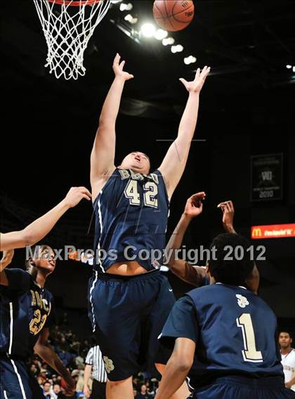 Thumbnail 2 in Alemany vs. St. John Bosco (CIF D3 SoCal Regional Final) photogallery.