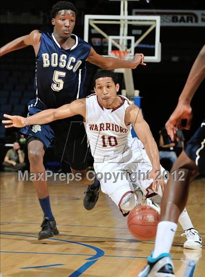 Thumbnail 1 in Alemany vs. St. John Bosco (CIF D3 SoCal Regional Final) photogallery.