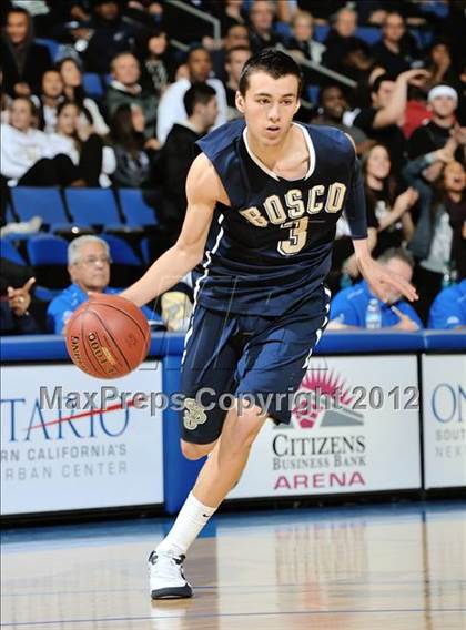 Thumbnail 2 in Alemany vs. St. John Bosco (CIF D3 SoCal Regional Final) photogallery.