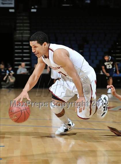Thumbnail 3 in Alemany vs. St. John Bosco (CIF D3 SoCal Regional Final) photogallery.