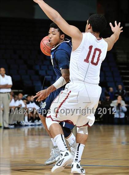 Thumbnail 3 in Alemany vs. St. John Bosco (CIF D3 SoCal Regional Final) photogallery.