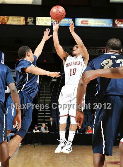 Thumbnail 2 in Alemany vs. St. John Bosco (CIF D3 SoCal Regional Final) photogallery.
