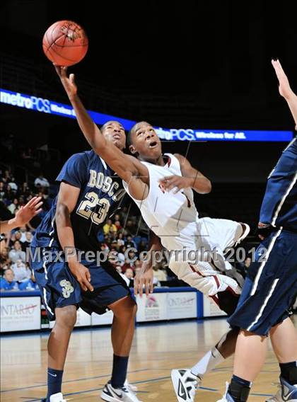 Thumbnail 1 in Alemany vs. St. John Bosco (CIF D3 SoCal Regional Final) photogallery.