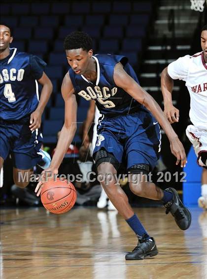 Thumbnail 3 in Alemany vs. St. John Bosco (CIF D3 SoCal Regional Final) photogallery.