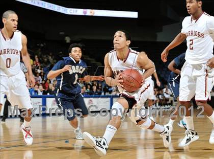 Thumbnail 3 in Alemany vs. St. John Bosco (CIF D3 SoCal Regional Final) photogallery.