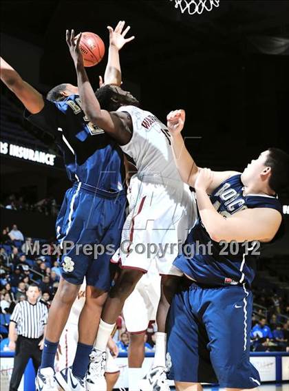 Thumbnail 1 in Alemany vs. St. John Bosco (CIF D3 SoCal Regional Final) photogallery.
