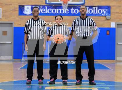 Thumbnail 3 in St. Jean Baptiste vs. Notre Dame of Manhattan (CHSAA Think Pink Event) photogallery.
