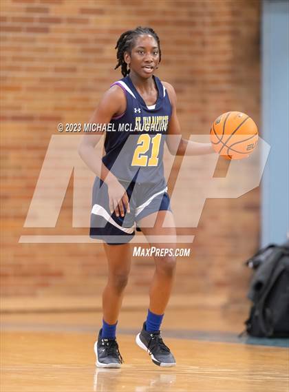 Thumbnail 1 in St. Jean Baptiste vs. Notre Dame of Manhattan (CHSAA Think Pink Event) photogallery.