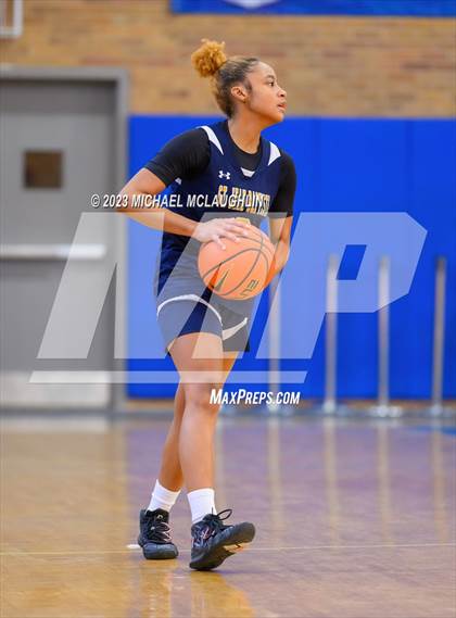 Thumbnail 1 in St. Jean Baptiste vs. Notre Dame of Manhattan (CHSAA Think Pink Event) photogallery.