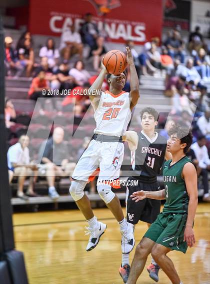 Thumbnail 3 in SAAABC Class 6A Boys High School All Star Game photogallery.