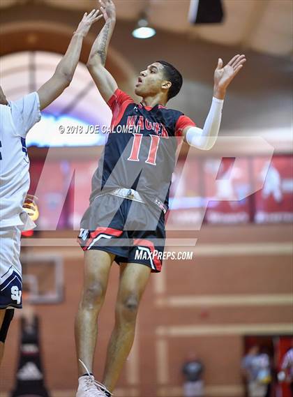 Thumbnail 1 in SAAABC Class 6A Boys High School All Star Game photogallery.