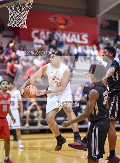 Thumbnail 1 in SAAABC Class 6A Boys High School All Star Game photogallery.