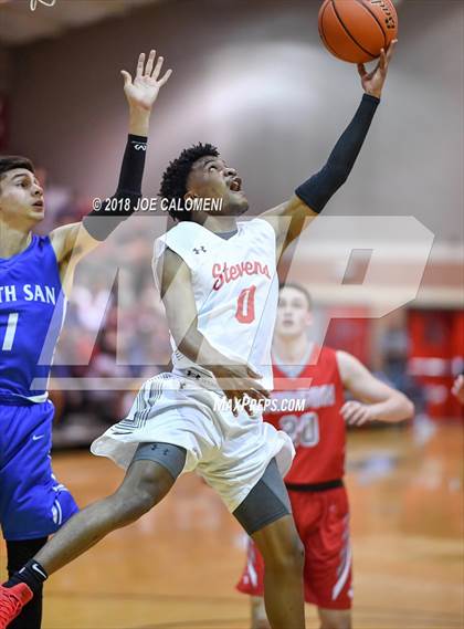 Thumbnail 1 in SAAABC Class 6A Boys High School All Star Game photogallery.